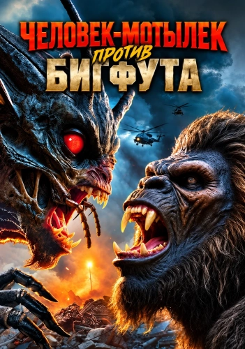 Человек-мотылек против Бигфута (2026) смотреть онлайн